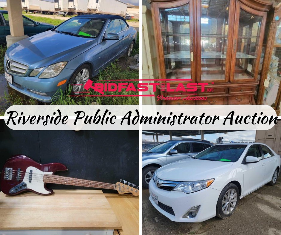 Image for Riverside Public Administrator Auction April 2023