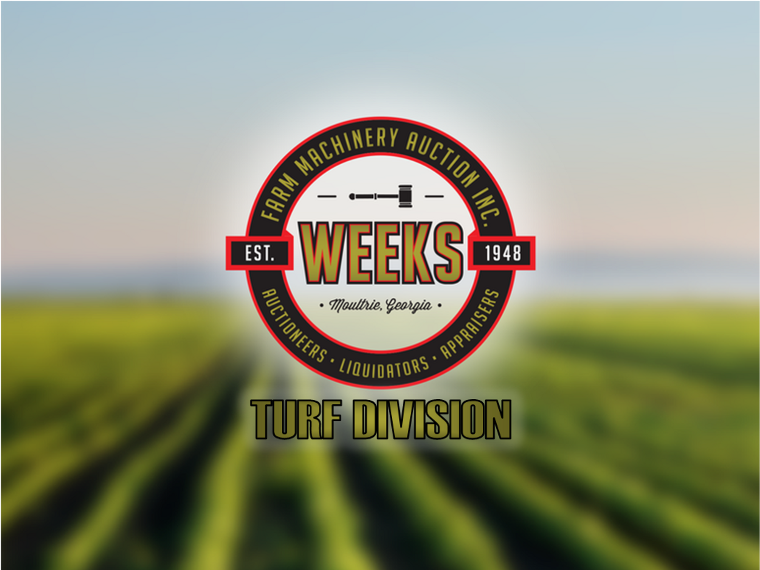 Online Turf Equipment Auction Ends Wed May17th