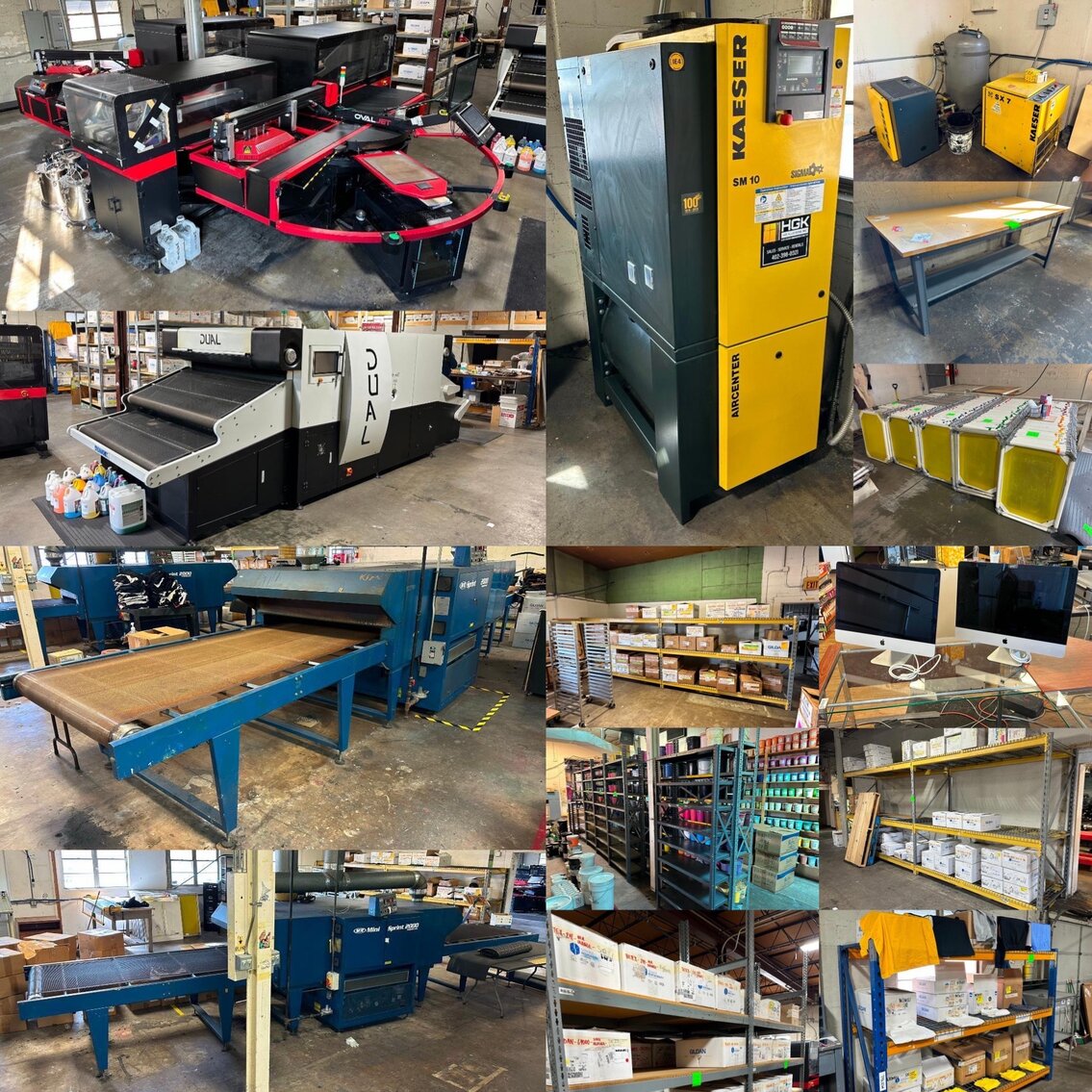 Image for Impact Merchandising Screen Printing Co Liquidation