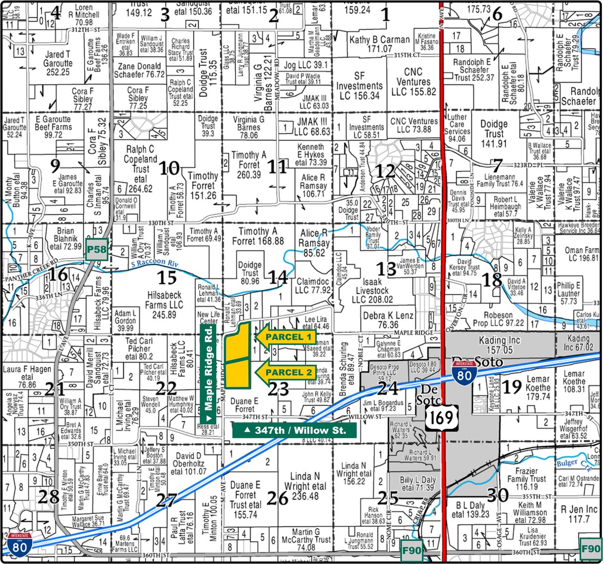 Image for Closed - Dallas Co., IA - 84.78 Ac., m/l (000-3886)