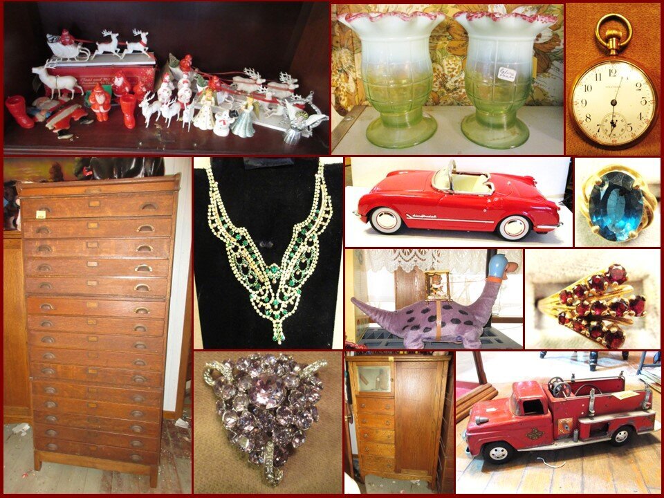Image for Val Johnson Estate - Antique Furniture, Jewelry & Christmas