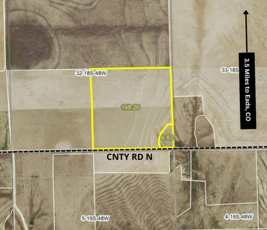 Image for KIOWA COUNTY, COLORADO - CROPLAND (C4074)