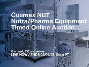 Image for Cosmax NBT Pharma/Nutra Equipment Auction