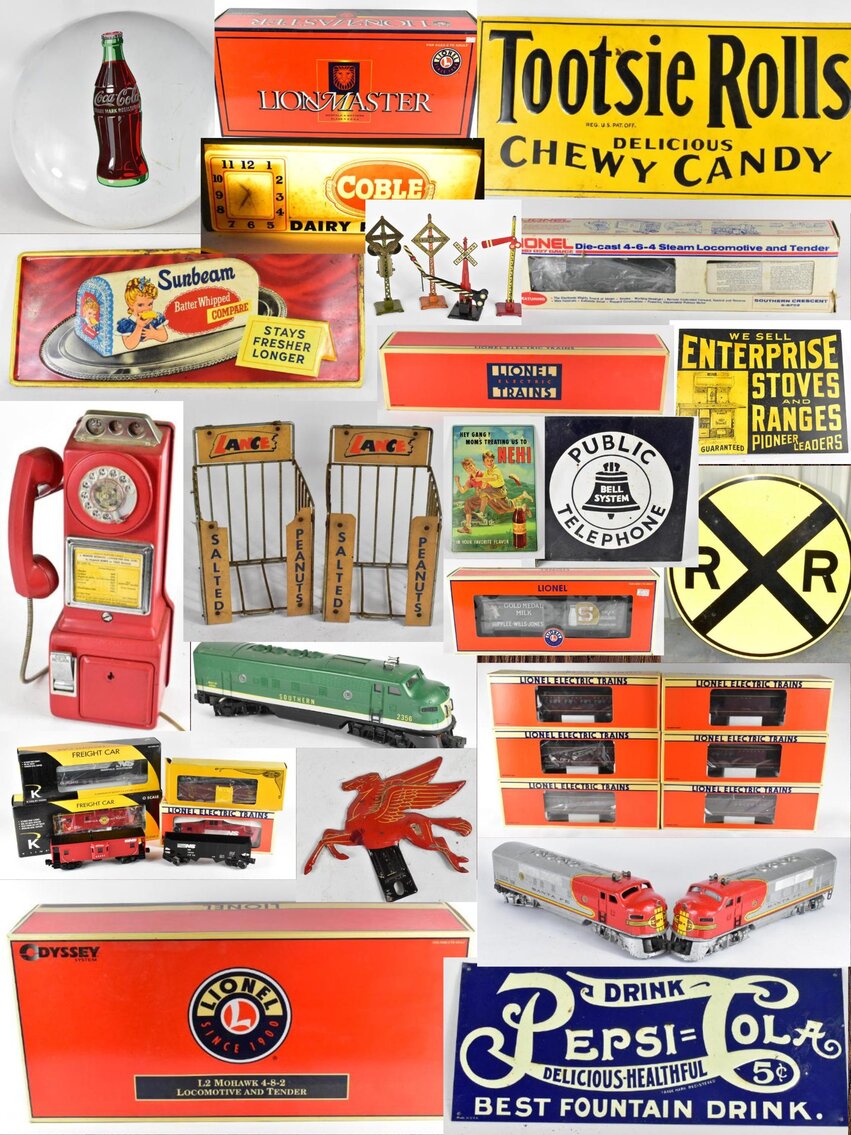 Image for Lifetime Collection of Woodson Giles - Moving to WVA - Toy Train Collection