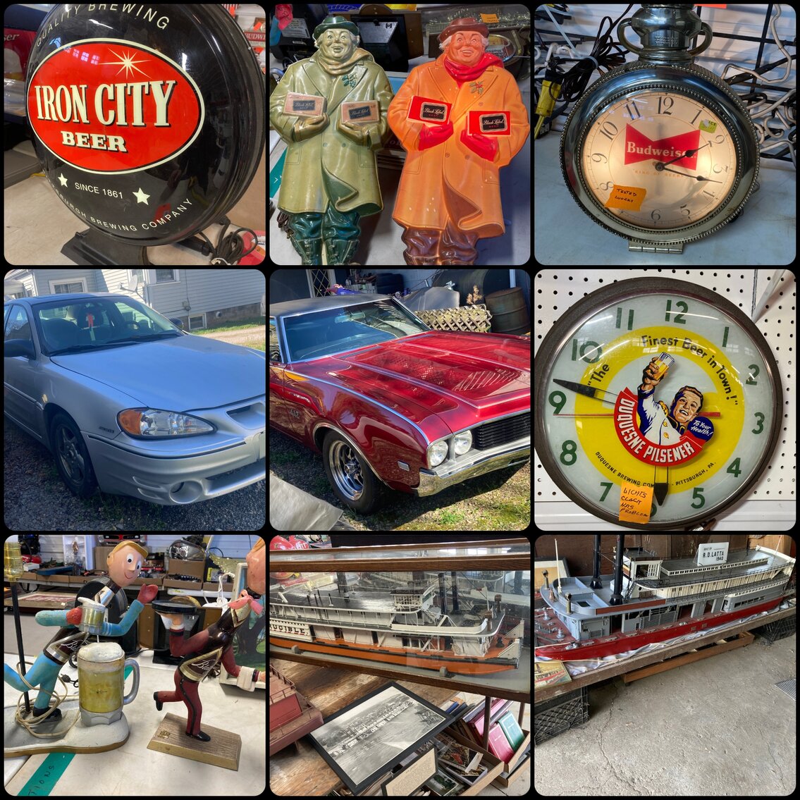 Rices Landing, PA Large Estate Auction Autos, Unbelievable