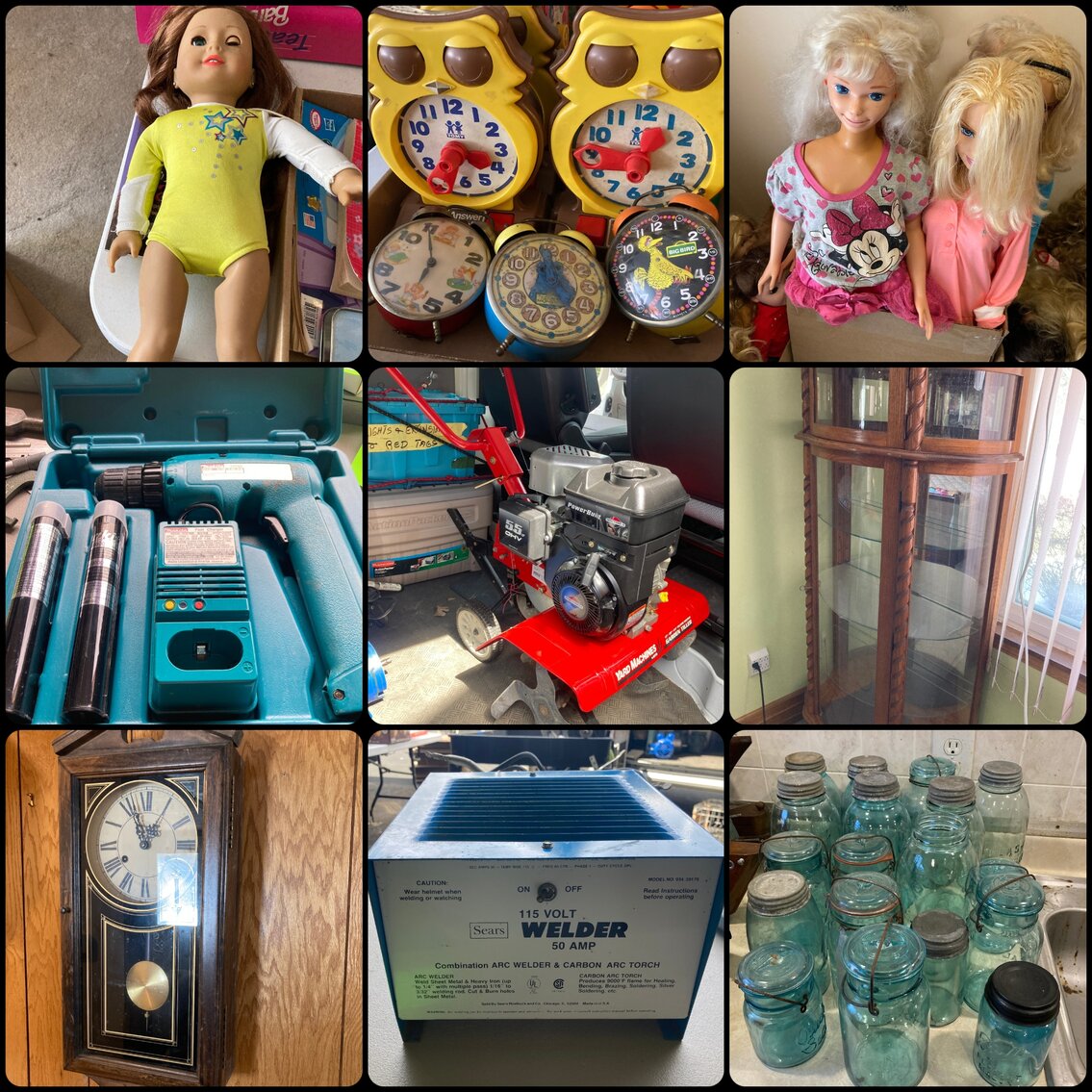 Image for Markleysburg, PA – Estate of Ricky Devault: Dolls, Clocks, Glassware, Lawn/Garden Items, and more!