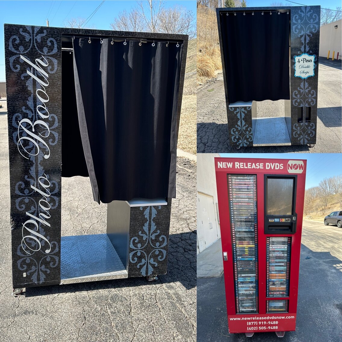 Image for Photo Booths, Oil Painting, DVD Rental Machines, Dictaphone 4000