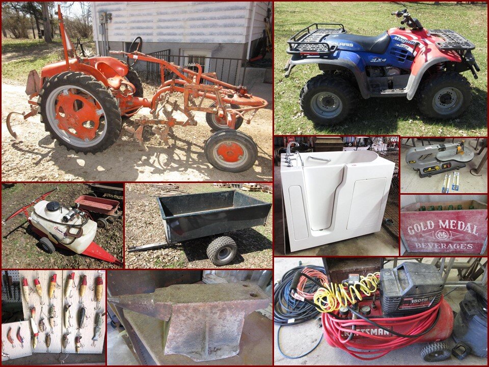 Image for LeRoy Kusilek ATV, Allis Chalmers G and Antique Farm