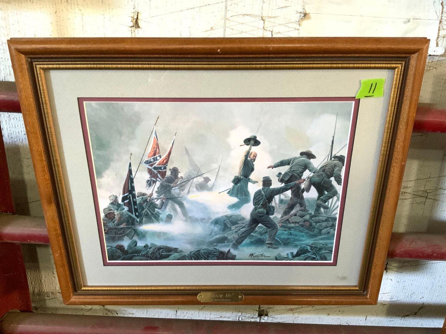 Image for Mort Kunstler and J.P. Strain Civil War Prints, Antique Furniture, Collectibles