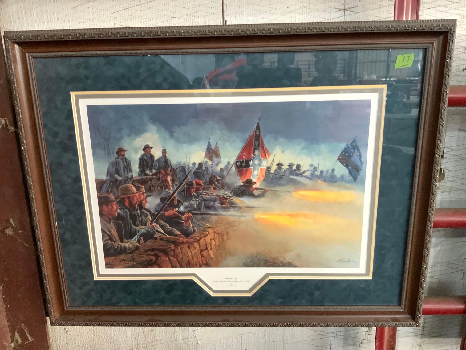 Image for Mort Kunstler and J.P. Strain Civil War Prints, Antique Furniture, Collectibles