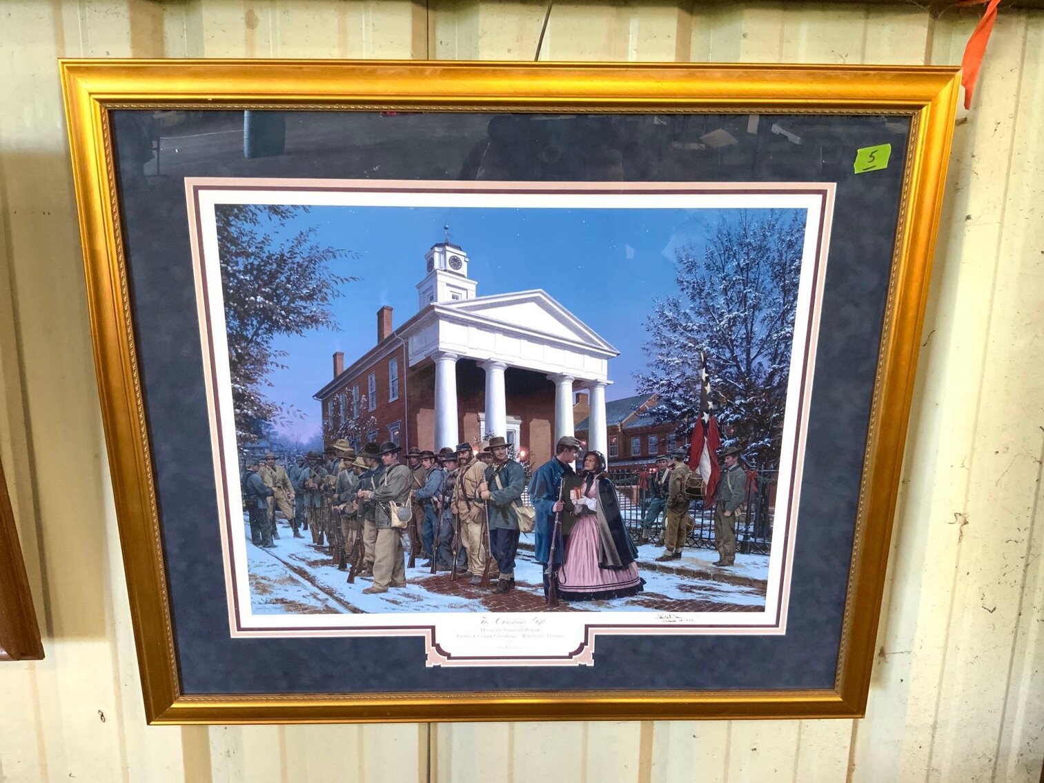 Image for Mort Kunstler and J.P. Strain Civil War Prints, Antique Furniture, Collectibles