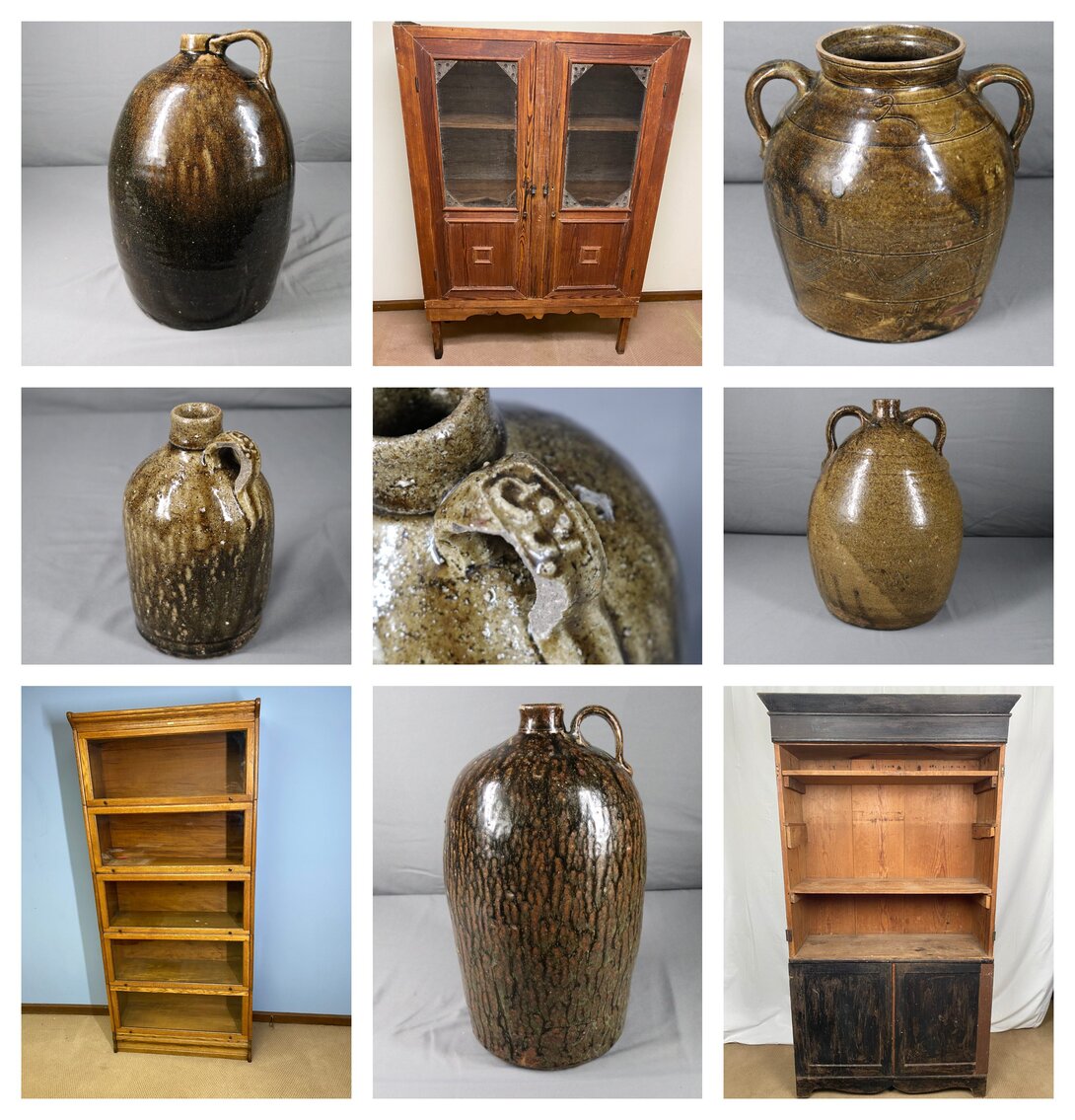 Image for The Estate of C. Truitt Martin, Jr. - Southern Pottery and Antique Furniture