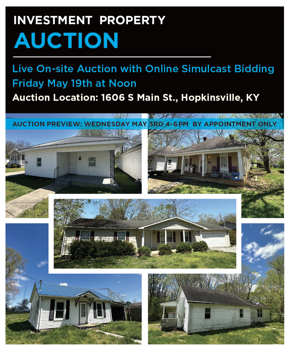 Image for Hopkinsville, KY 5 Property Portfolio Auction