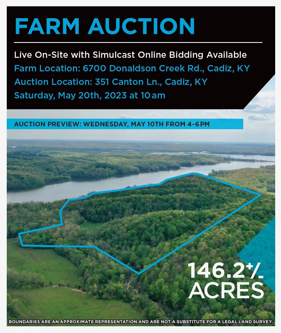 Image for 146.2+/- Acre Lake Barkley Waterfront Farm