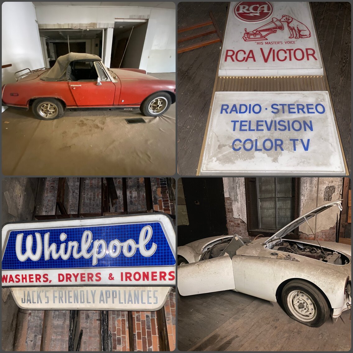 Bridgeport, WV Antique Cars & Vintage Advertising Signs!