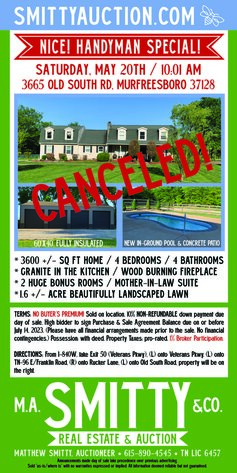 Image for 3665 Old South Road, Murfreesboro