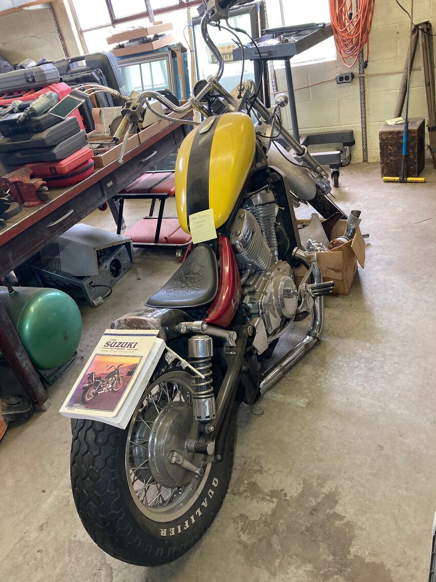 Image for Dunbar, PA – Online Moving Auction: ’96 Suzuki Intruder, Motorcycle Gear & Parts, Shop Items and Tools, Household Items, Furniture, and More!