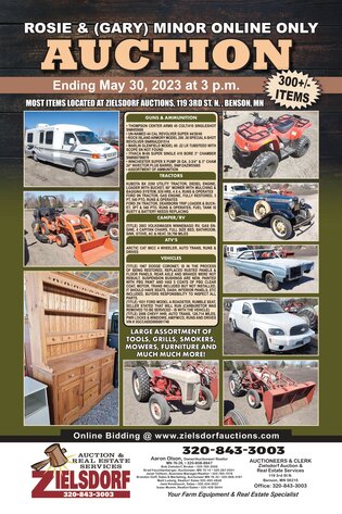 Image for ROSIE & (GARY) MINOR ONLINE ONLY AUCTION