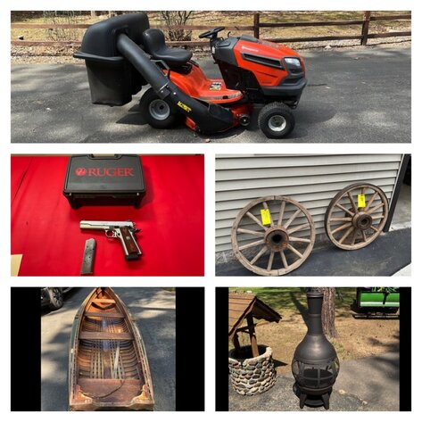Image for Three Lakes, WI **75+ Firearms, Trailers, Tools, Ski Nautique Boat, Sporting Goods, Pumper Truck & more!