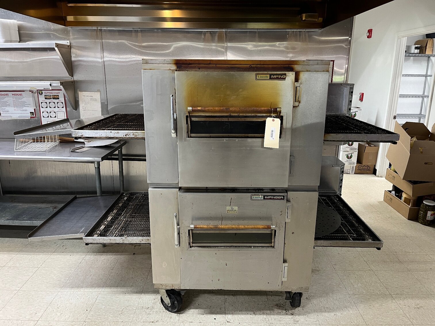 Image for Morgantown, WV – Restaurant Equipment Auction: Lincoln Pizza Oven, Kokpak Walk-in Cooler, Stainless Tables, Prep Stations, Metal Shelving, and More!