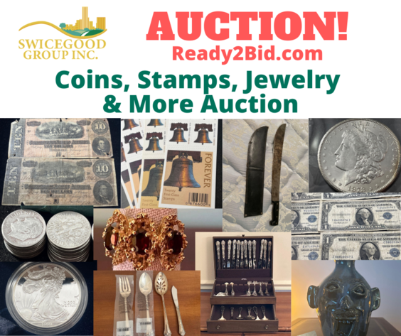 Image for Coins, Stamps, Jewelry & More Auction