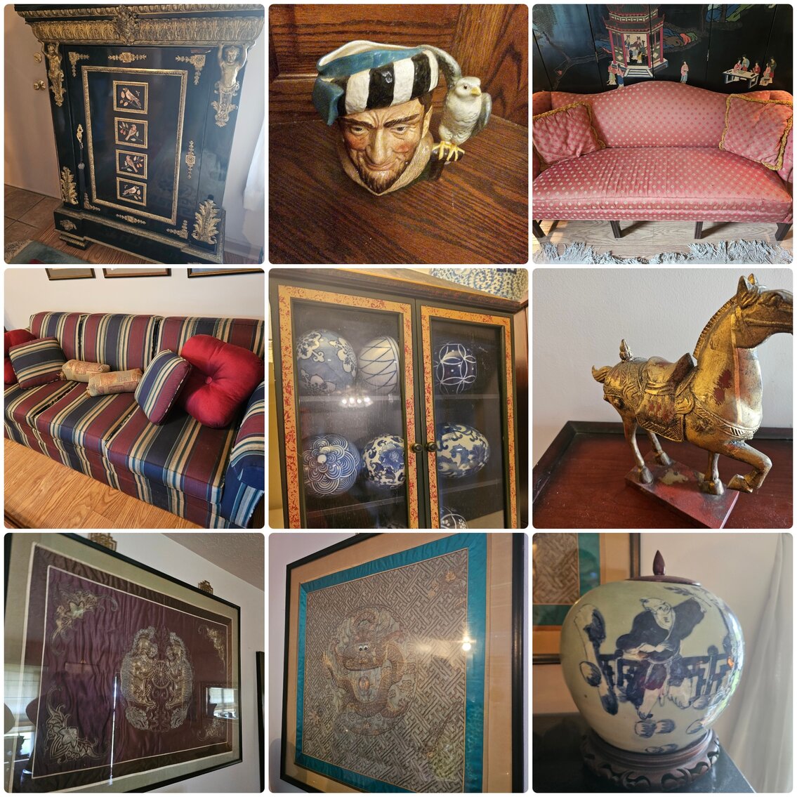 Image for Charleston, WV – Glassware, Oriental Art, Furniture, Royal Doulton, Furniture, Housewares, and more!