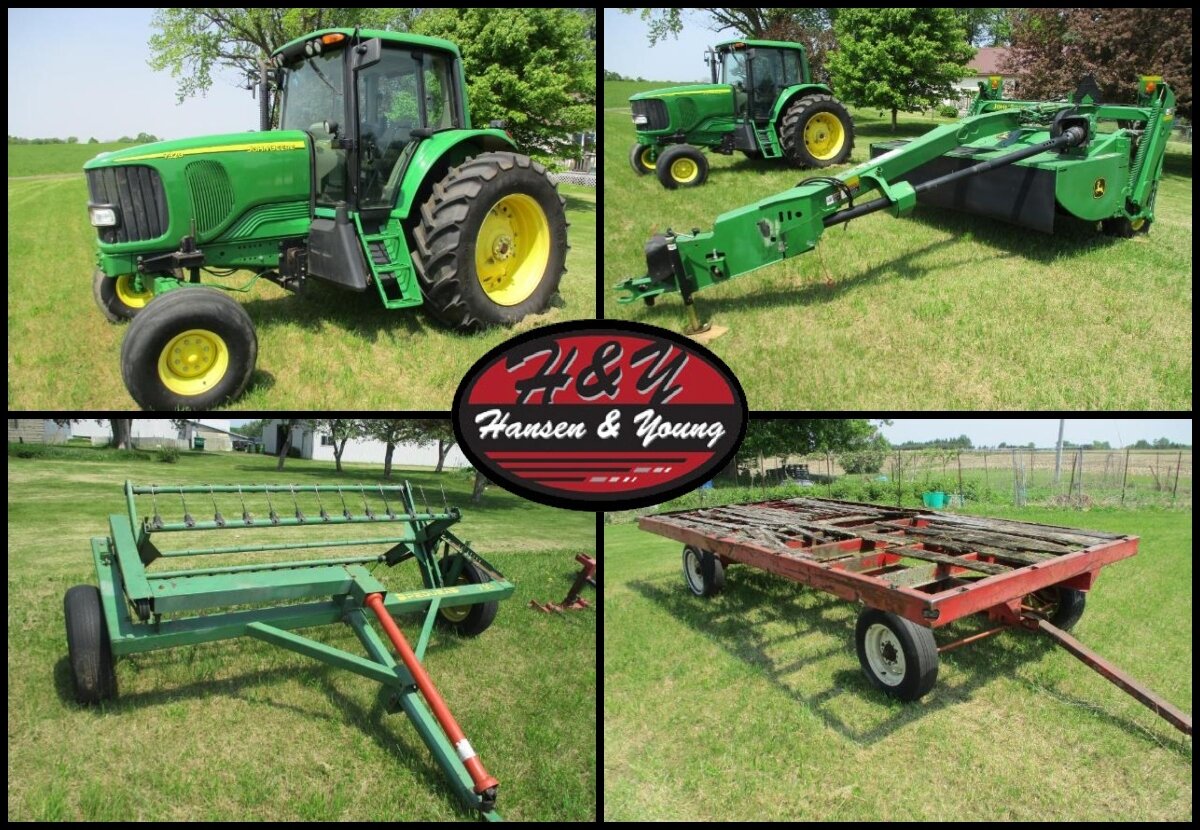 John Deere Hay Equipment Estate Alma, WI
