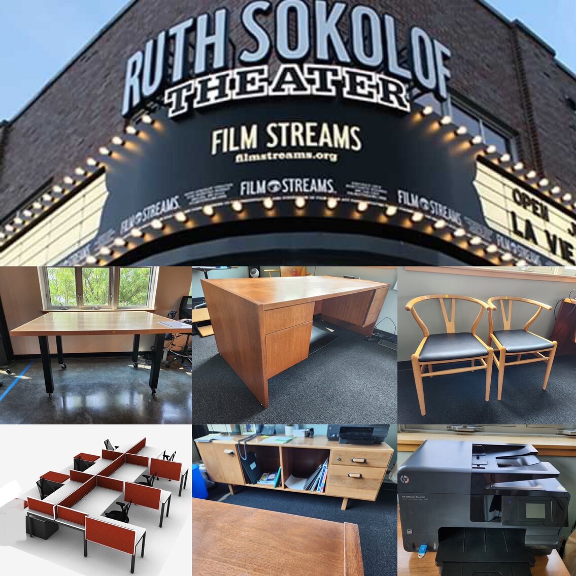 Image for Film Streams Office Furniture & Business Equipment - Renovation Timed Auction