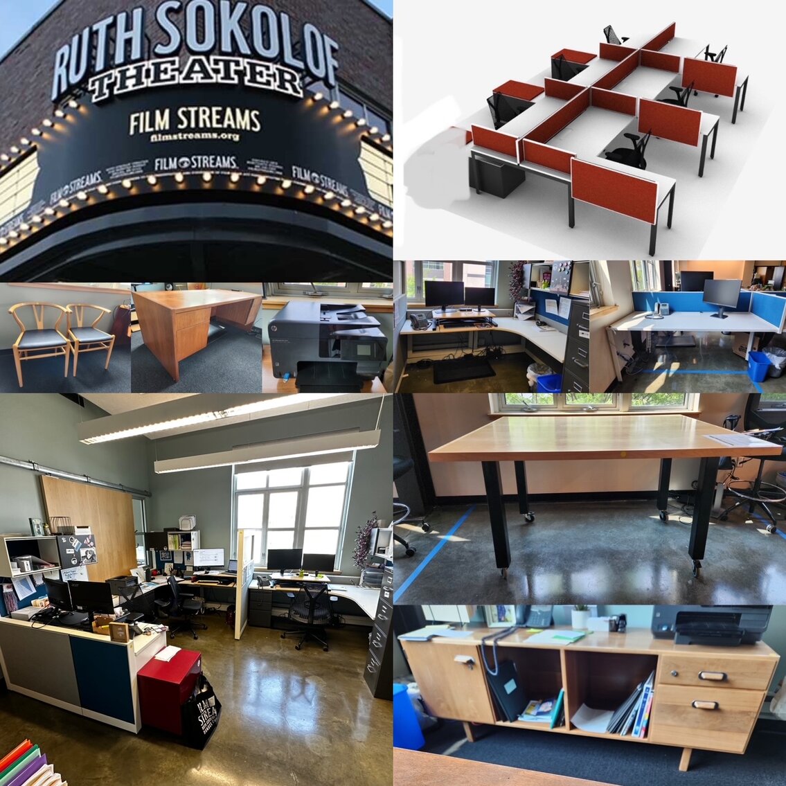Image for Film Streams Office Furniture & Business Equipment - Renovation Timed Auction