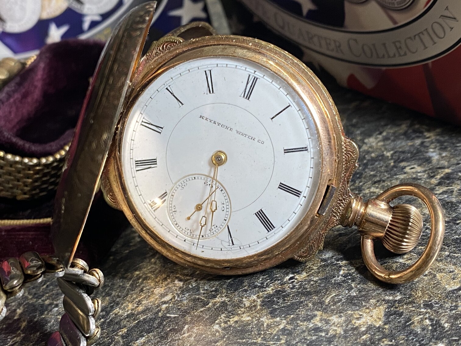 Image for Tiffany Sterling, Watches, Coins, Die Cast Cars, Decorative Plates, Coins, Antique Ship Building Tools