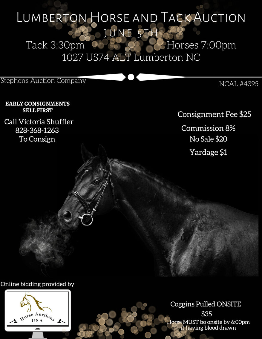 Image for Lumberton Horse and Tack Auction June 2023