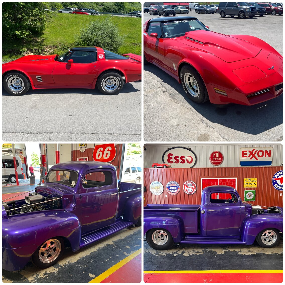 Image for Shinnston, WV – ’48 Ford Pro-Street Pickup & ’80 Corvette C3