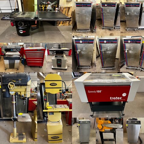 Image for Omaha Public Schools Timed Online Auction June 2023 - Food Service, Shop Equipment, Music Instruments, Furniture