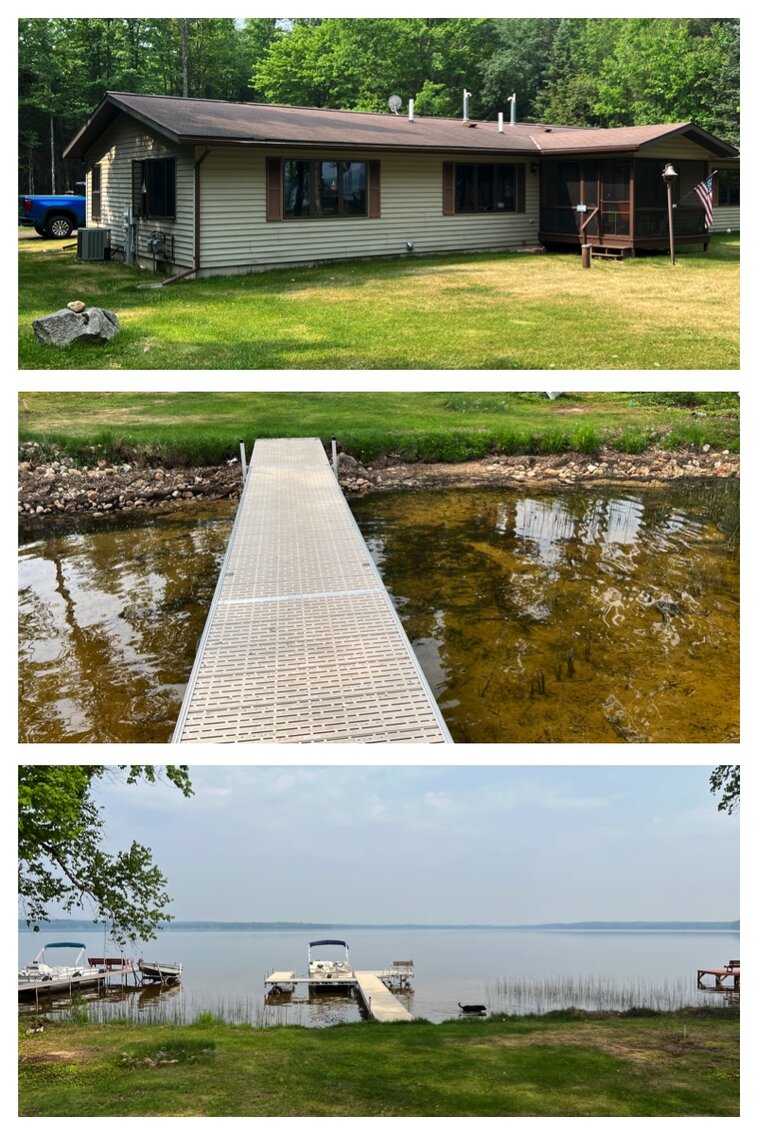 Beautiful Home on Pine Lake. Hiles, Wi