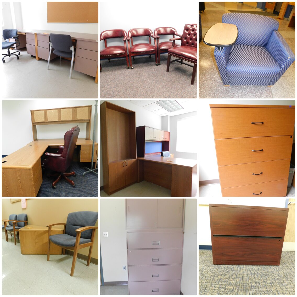 WV Furnishings from the former B&E Building on WVU Campus