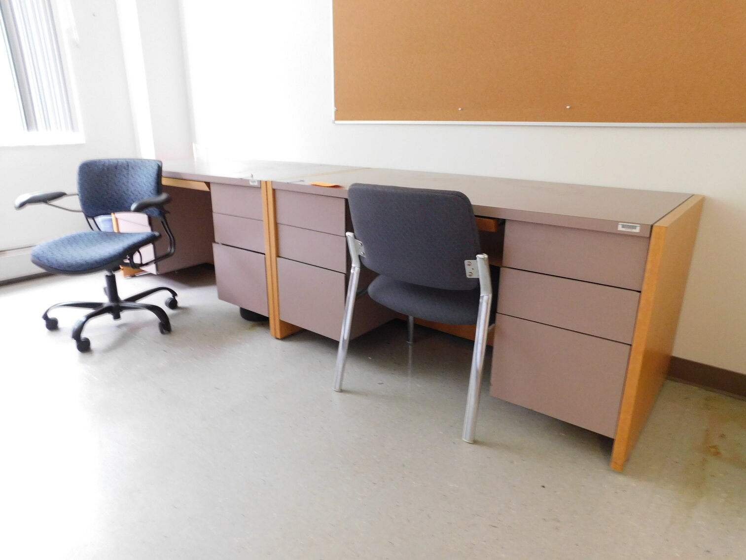 Image for Morgantown, WV – Furnishings from the former B&E Building on WVU Campus: Office Desks, Chairs, Metal and Wooden Filing Cabinets, and more!
