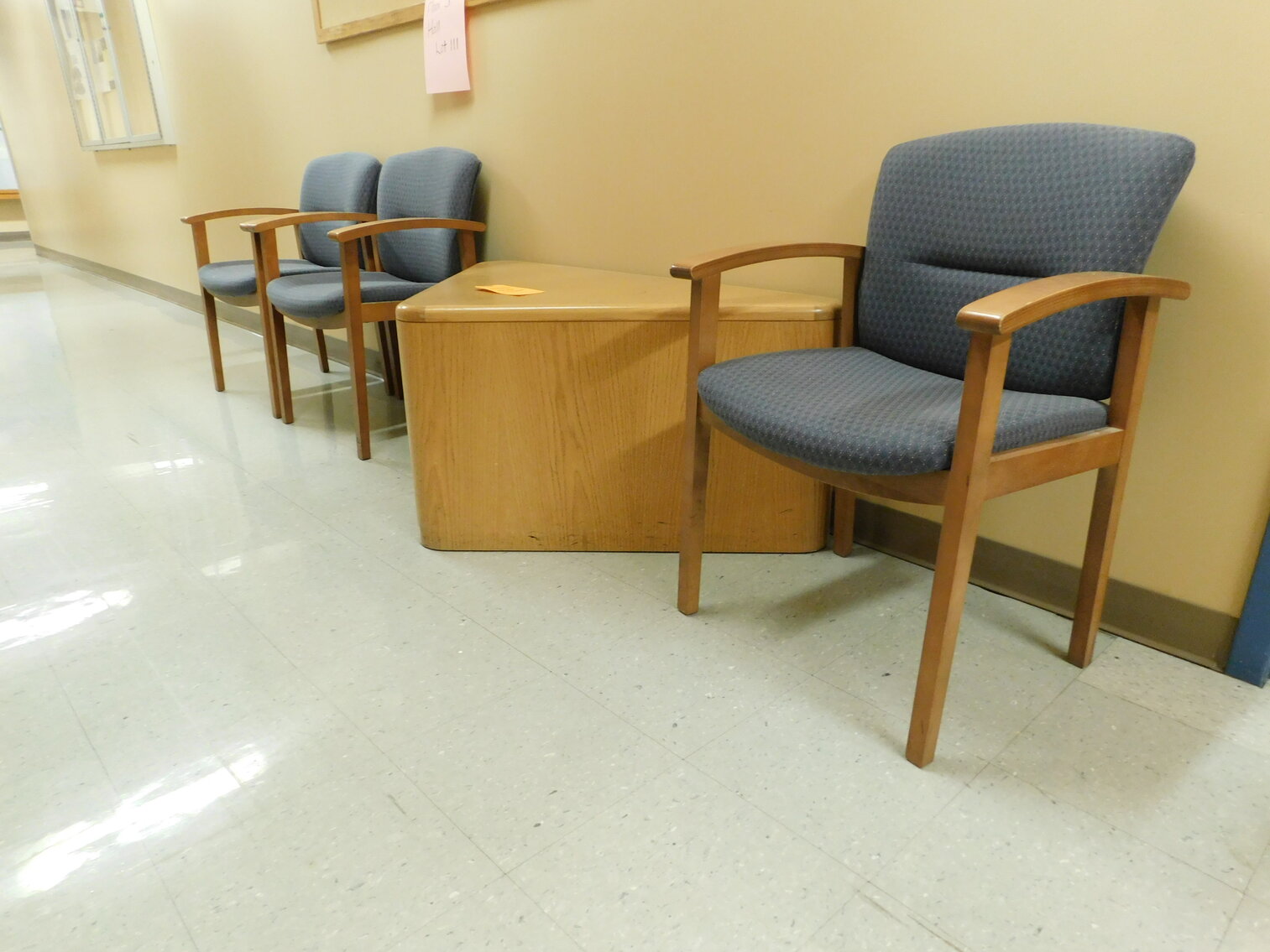 Image for Morgantown, WV – Furnishings from the former B&E Building on WVU Campus: Office Desks, Chairs, Metal and Wooden Filing Cabinets, and more!