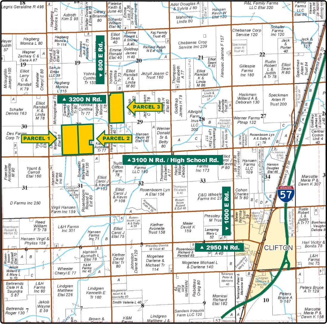 Image for Closed - Iroquois Co., IL - 354.23 Ac., m/l (130-0142)