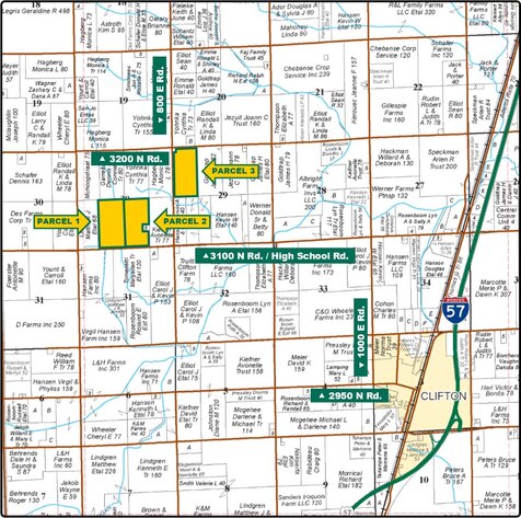 Image for Closed - Iroquois Co., IL - 354.23 Ac., m/l (130-0142)