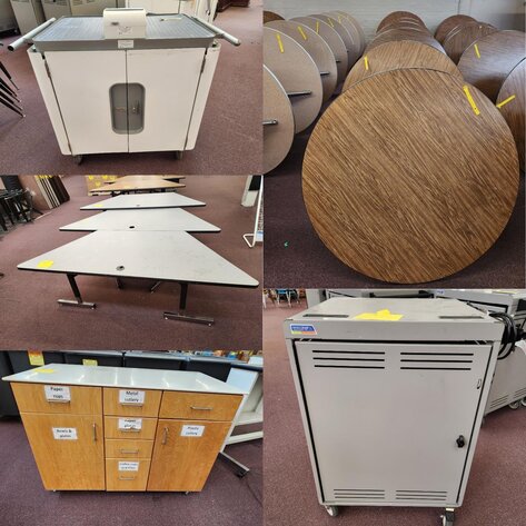 Image for Omaha Public Schools Timed Online Auction June 2023 - Commercial Mowers, School Furniture