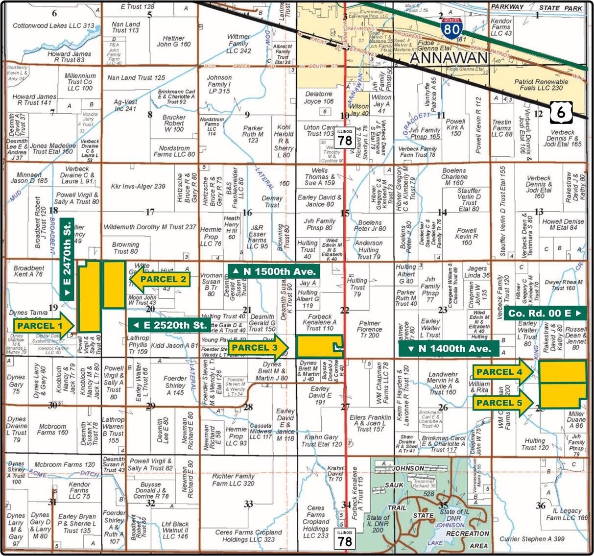 Image for Closed- Henry Co., IL - 428.67 Ac., m/l (100-0197)