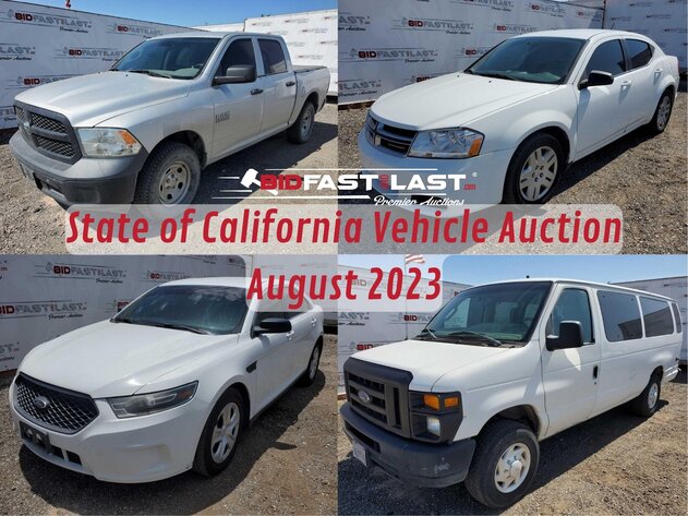 Image for State of California Vehicle Auction August 2023