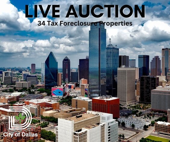 Image for LIVE AUCTION - MUST BE PRESENT TO BID! - AUGUST 16TH - Selling 34 Tax Foreclosure Properties on Behalf of The City of Dallas (Texas)