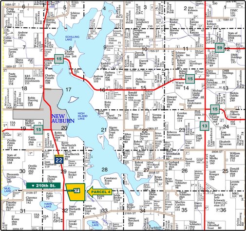 Image for Closed - Nicollet & SIbley Co., MN - 234.15 Ac., m/l (190-0200)