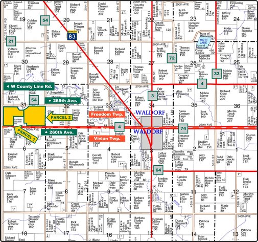 Image for Closed - Waseca Co., MN - 265.28 Ac., m/l (190-0183)