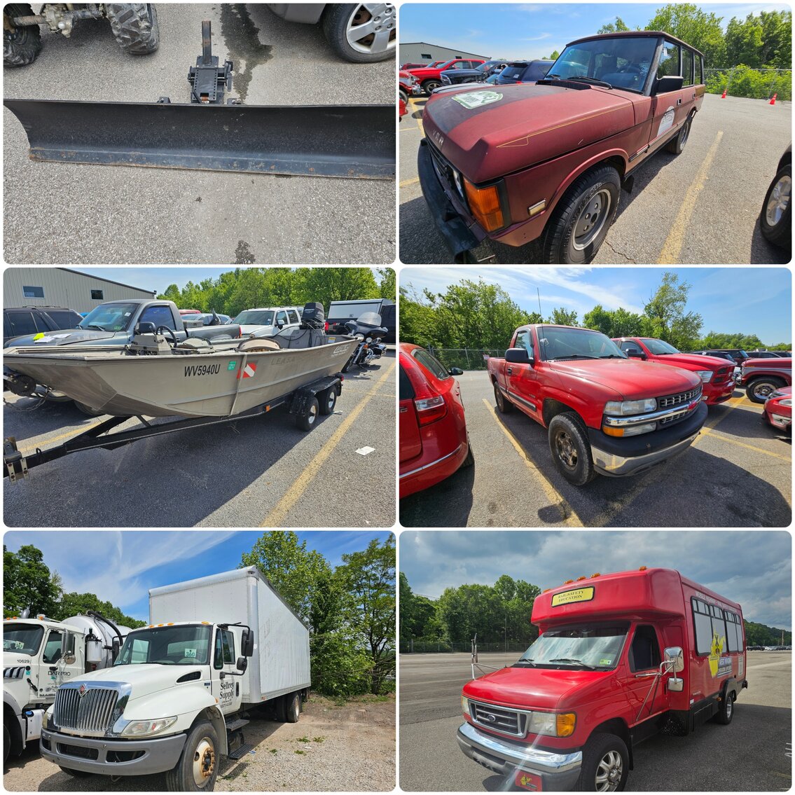 Image for St Albans, WV – ’13 International Box Truck, ’01 Chevy 1500, Lowe Boat w/Trailer, '97 Range Rover, and more!