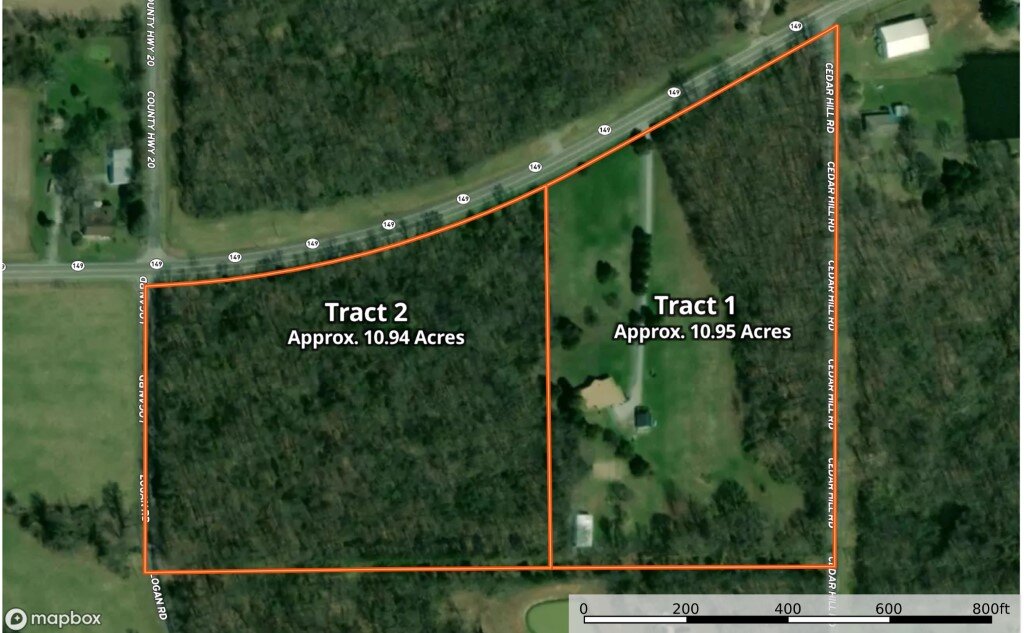Image for Tract 2: Approx. 10.94+/- Acres