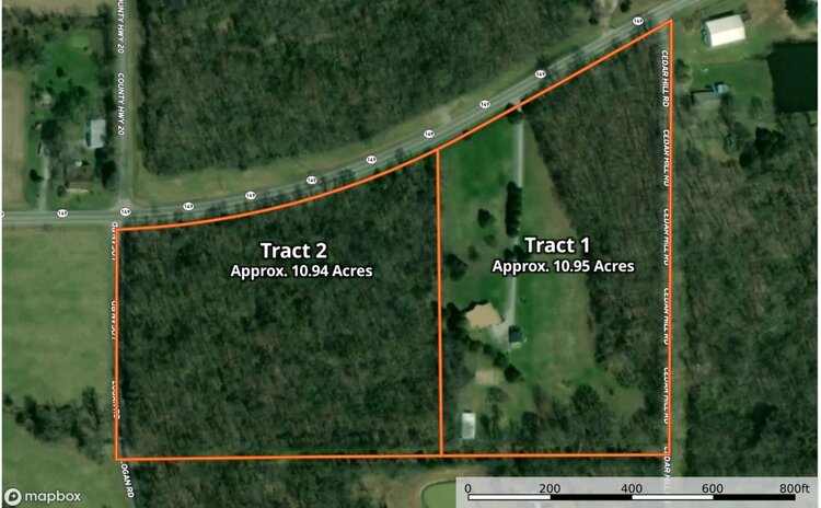 Image for Tracts: 1 & 2 Multi-Par 3 Bed, 2 Bath w/ Approx. 21.89 +/- Acres
