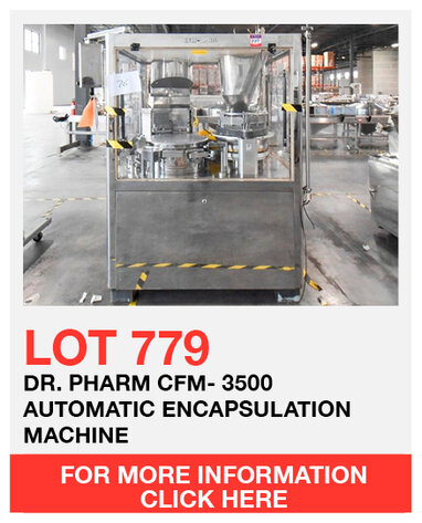 Image for Nutra Manufacturing & Packaging Equipment Auction