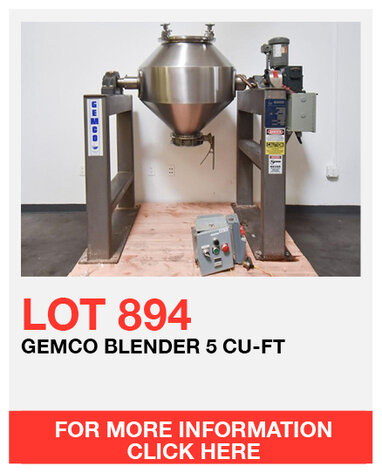 Image for Nutra Manufacturing & Packaging Equipment Auction